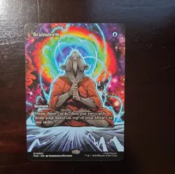 MTG Teenage Mutant Ninja Turtles Source Material: Brainstorm(Borderless) - Image 1