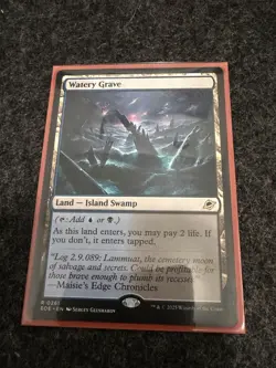 1x Watery Grave - Edge of Eternities - NM - MTG - Image 1
