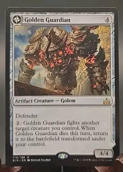 Golden Guardian Rivals of Ixalan Regular - Image 1