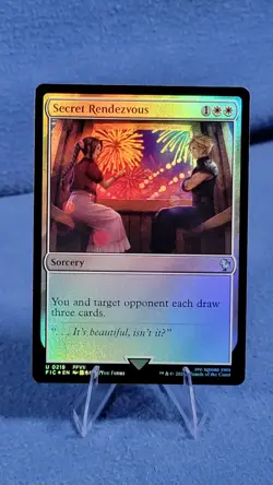 Secret Rendezvous #218 FOIL - MTG Commander: Final Fantasy FIC English - NM Mint - Image 1
