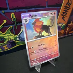 Pokemon TCG - Pyroar (Master Ball Pattern) 016/131 - Prismatic Evolutions - Image 2