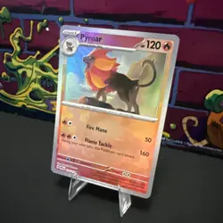 Pokemon TCG - Pyroar (Master Ball Pattern) 016/131 - Prismatic Evolutions - Image 3