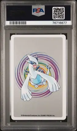 Cyndaquil Ace of Hearts 2000 Pokemon Silver Playing Card PSA 9 Mint - Image 2