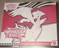Pokemon TCG: Scarlet & Violet - WHITE FLARE Elite Trainer Box FACTORY SEALED ETB - Image 1