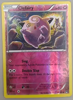Clefairy 81/122 BREAKpoint Reverse Holo Pokemon TCG - LP - Image 1