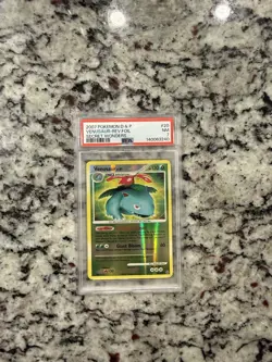 Pokemon Venusaur Reverse Holo Rare 2007 Secret Wonders PSA 7 20/132 English TCG - Image 1