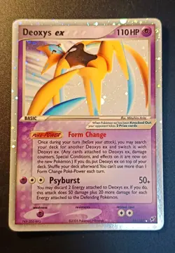 POKEMON DEOXYS EX 98/107 - DEOXYS HOLO EX RARE US - MINT PSA 9 - Image 1