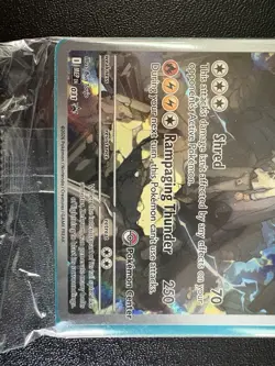 N’s Zekrom Pokemon Center Stamped Promo Gradeable Centering - Image 3