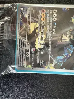 N’s Zekrom Pokemon Center Stamped Promo Gradeable Centering - Image 4