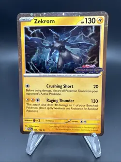 Zekrom Cosmos Holo Paradox Rift Stamped Promo 066/182 (NM) - Pokemon TCG - Image 1