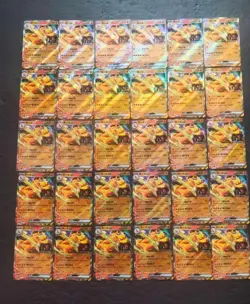 30 Lot Pokemon TCG Chinese 151C Charigard ex Holo SE58 - Image 1