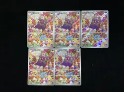2025 Pokemon TCG S-Chinese Gem Pack Vol.3 CBB3C 14 07/07 Morpeko Lot*5 TB44 - Image 1