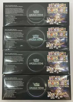 Lot of (4) Pokemon TCG Arceus VSTAR Ultra Premium Collection Boxes SEALED UPC - Image 2