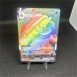 Pokemon TCG Drednaw VMAX 075/073 Champions Path Secret Rare Holo Card - Image 1