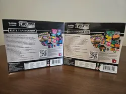 2 SEALED Pokemon Evolving Skies SET TCG BOTH ARTWORKS ETB Elite Trainer Box NEW - Image 3