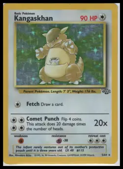 Pokemon TCG Jungle Kangaskhan #05/64 Holo Rare - Image 1