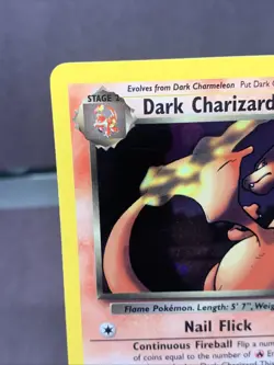 Pokemon TCG Dark Charizard 4/82 Team Rocket Holo Rare WOTC VTG 2000 NM Ungraded - Image 2