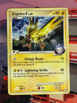 Zapdos G 12/99 Holo Holo Rare Arceus Pokemon Holo MP - Image 1