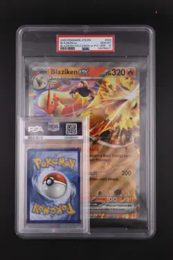 Blaziken EX 024/159 Pokemon Journey Together PSA 10 2025 Jumbo Pop 1 - Image 3