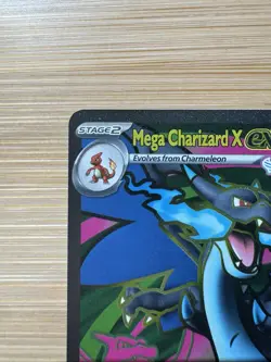 Pokemon Mega Charizard X ex 109/094 Phantasmal Flames Ultra Rare Full Art NM ✨ - Image 2