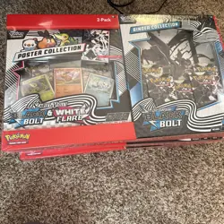Pokemon Black Bolt Binder + Poster Collection- Sam's club bundle - Image 1