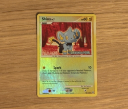 Shinx Reverse Holo STAMPED Pokemon Diamond & Pearl 2007 #98 FREE SHIPPING - Image 1