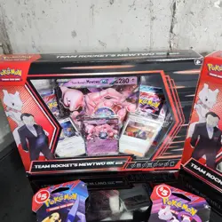 2x Pokemon Mewtwo EX Box + 3x Destined Rivals Packs Sealed Bundle Lot - Image 3