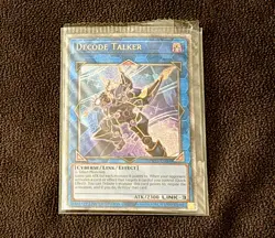 Yu-Gi-Oh Decode Talker TN23-EN009 Quarter Century Secret Rare Limited Edition - Image 1