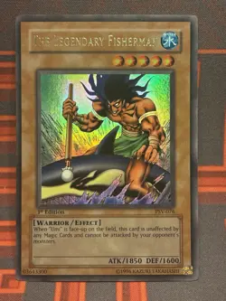 Yu-Gi-Oh! The Legendary Fisherman Ultra Rare 1st Ed PSV-076 Pharaoh's Servant - Image 1