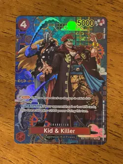 One Piece Op-14 The Azure Sea’s Seven Kid And Killer Alternate Art SP Eb01-003 - Image 2