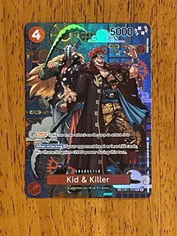 One Piece Op-14 The Azure Sea’s Seven Kid And Killer Alternate Art SP Eb01-003 - Image 3