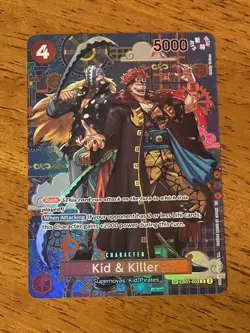 One Piece Op-14 The Azure Sea’s Seven Kid And Killer Alternate Art SP Eb01-003 - Image 4