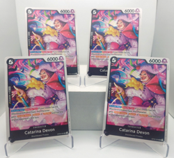 Catarina Devon Playset - OP09-084 x4 - Emperors in the New World - One Piece TCG - Image 1