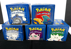 Pokemon Burger King 23k Gold Plated Trading Card Set Sealed In Blue Box, New Lot - Image 1