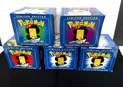 Pokemon Burger King 23k Gold Plated Trading Card Set Sealed In Blue Box, New Lot - Image 2