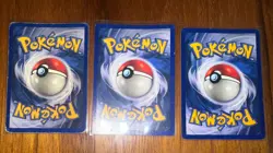 Bulk Vintage Pokemon Cards 250 cards 41 1st editions 3 holos 1 shadowless - Image 2