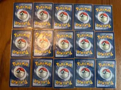 Bulk Vintage Pokemon Cards 250 cards 41 1st editions 3 holos 1 shadowless - Image 4