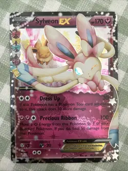 Pokemon TCG Sylveon EX RC21/RC32 Generations Ultra Rare Holo Card - Image 1