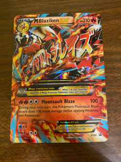 M Blaziken EX XY86 Jumbo Oversized Holo Promo Pokemon Card - NM/LP - 2015 - Image 1