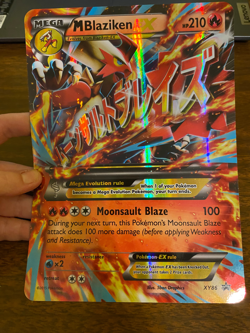 M Blaziken EX XY86 Jumbo Oversized Holo Promo Pokemon Card - NM/LP - 2015 - Image 2