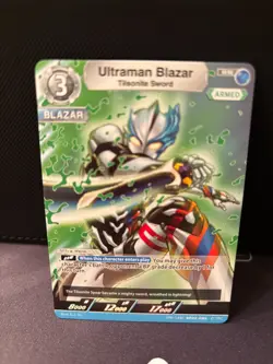 Ultraman Blazar Tilsonite Sword BP02-086 PROMO (PR-146) RR Ultraman Card Game NM - Image 1