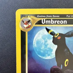 Pokemon Umbreon Neo Discovery Holo TCG Card 13/75 - Image 4