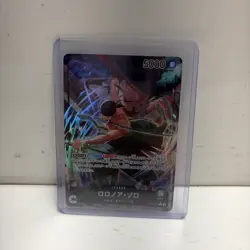 One Piece Card Roronoa Zoro OP12-020 L Parallel Legacy of the Master Japanese JP - Image 1