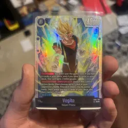 Dragon Ball Card Game. Fusion World. Vegito. FB04-130. SCR. NM. English. - Image 1