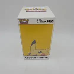 Ultra Pro Pokemon TCG Pikachu Alcove Tower Card Deck Box - Image 1