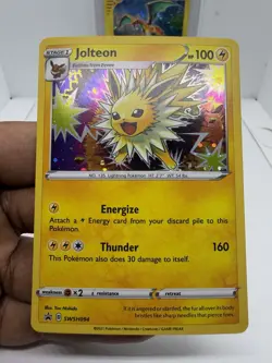 Jolteon SWSH094 SWSH: Sword & Shield Promo Cards Holo - Image 1