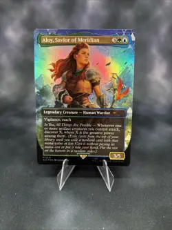 Aloy, Savior of Meridian (Rainbow Foil) Secret Lair Drop Foil - Image 1