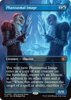 Phantasmal Image (Borderless) - Special Guests (SPG) NM MTG - Image 1