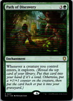 Path of Discovery R Commander: Bloomburrow 231 NM NM-LP - Image 1