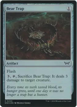 Bear Trap (Foil) - 0243 - Duskmourn: House of Horror - MTG - Image 1